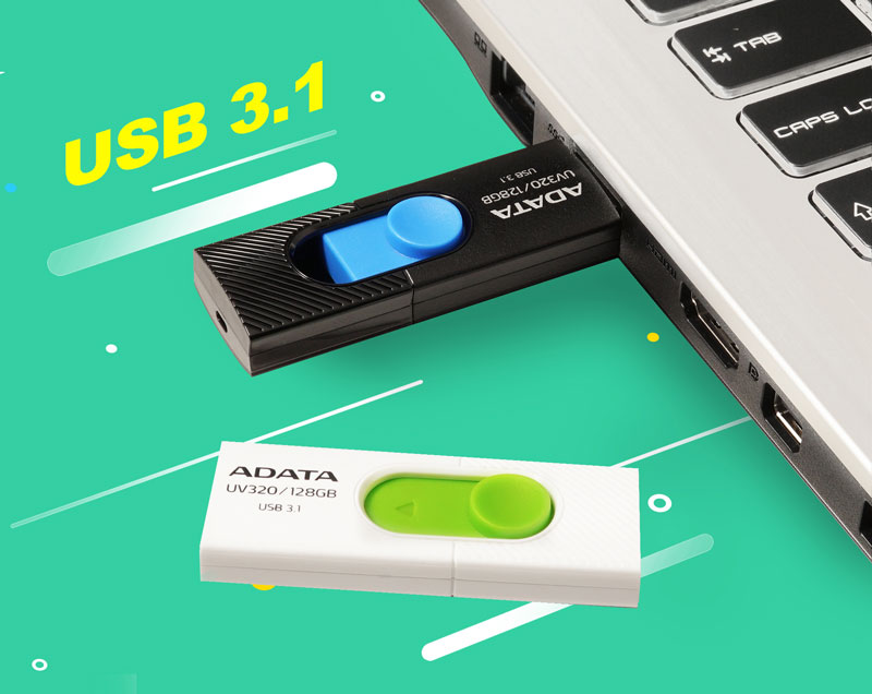 فلش مموری کاربردی USB3.1 UV320 ای‌دیتا