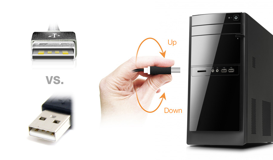 کابل میکرو USB دوطرفه ای دیتا