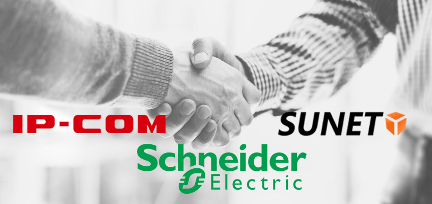 برندهای شبکه حصولات SCHNEIDER , SUNNET , IP-COM
