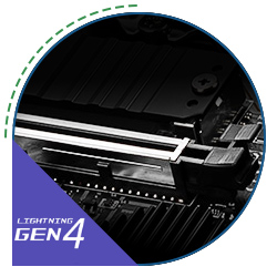 فناوری LIGHTNING GEN 4 PCI-E و پوشش فلزی اسلات PCIe