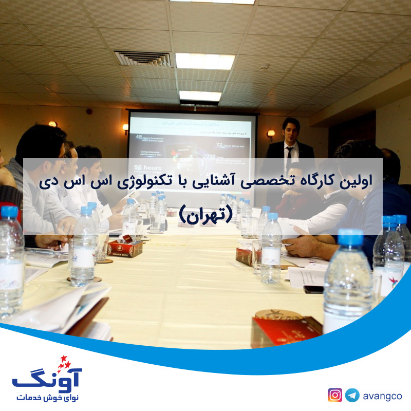 اولین کارگاه تخصصی آشنایی با تکنولوژی اس اس دی