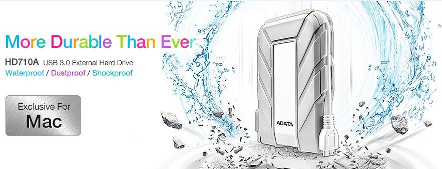 هارداکسترنال HD710A هارداکسترنال ضدآب، ضدضربه و ضد گردوغبار