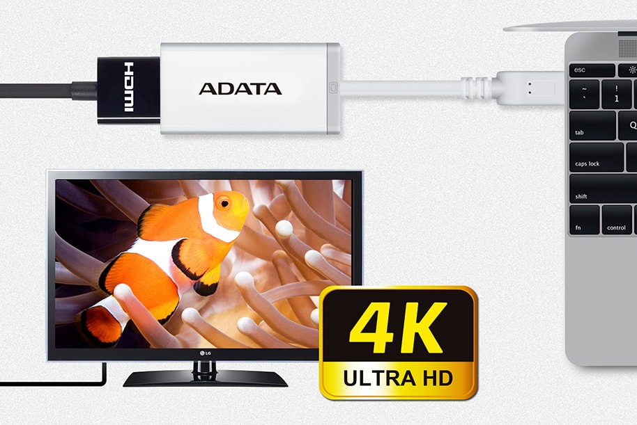 آداپتوز USB-C به HDMI Adata VGA Adapter