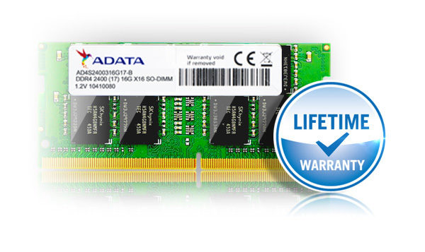 حافظه‌ی رم لپ‌تاپی Premier DDR4 2400 ای‌دیتا