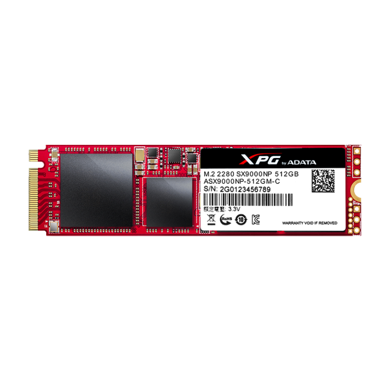 اس‌اس‌دی PCIe NVMe SX9000 ای‌دیتا