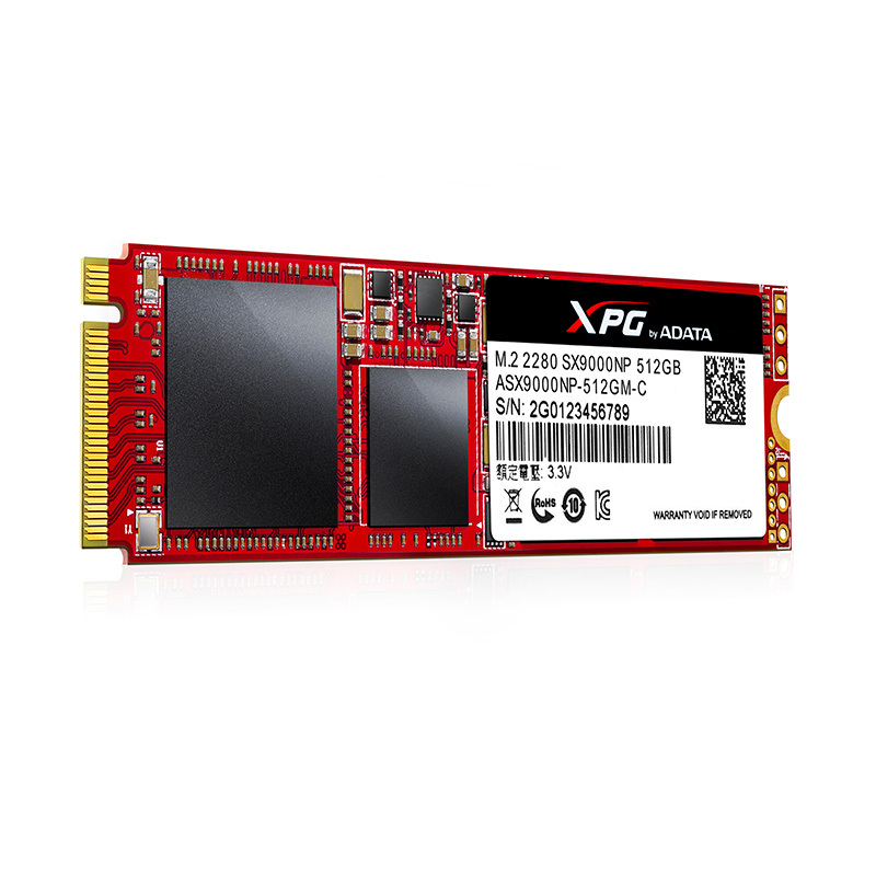 اس‌اس‌دی PCIe NVMe SX9000 ای‌دیتا