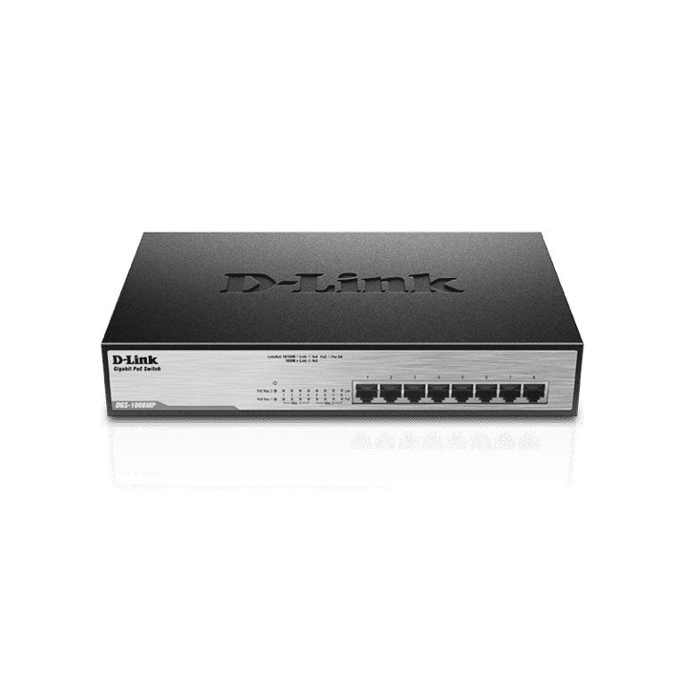 سوییچ PoE مدل DGS-1008MP دی-لینک