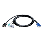کابل Combo به طول 1.8 متر KVM مدل KVM-401 دی-لینک