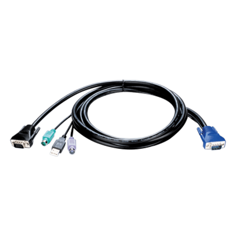 کابل Combo به طول 1.8 متر KVM مدل KVM-401 دی-لینک