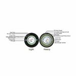 کابل فیبر آرموردار GYXTW سانت