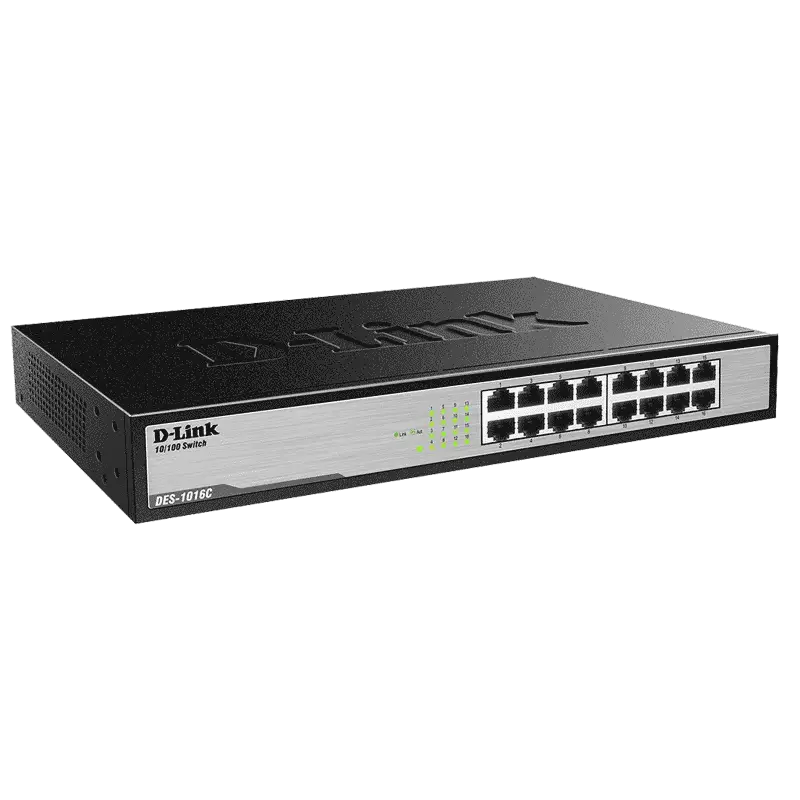 سوییچ غیرمدیریتی 24 پورت DES-1024C دی-لینک