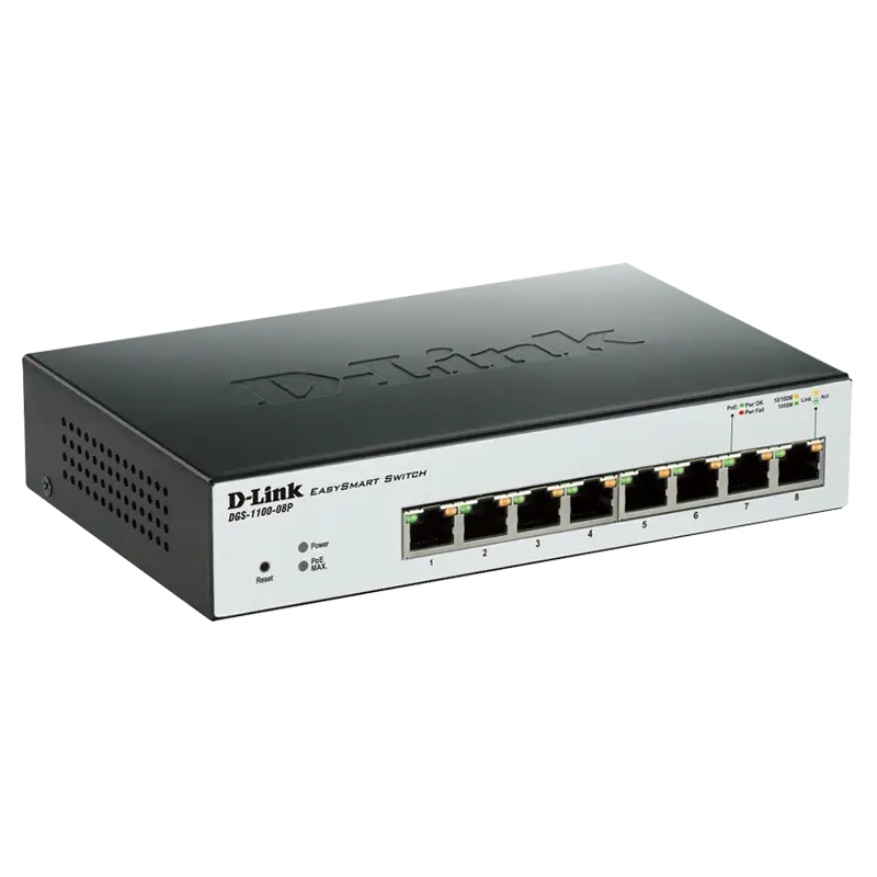 سوییچ 24 پورت PoE مدل DES-1210-28p دی-لینک