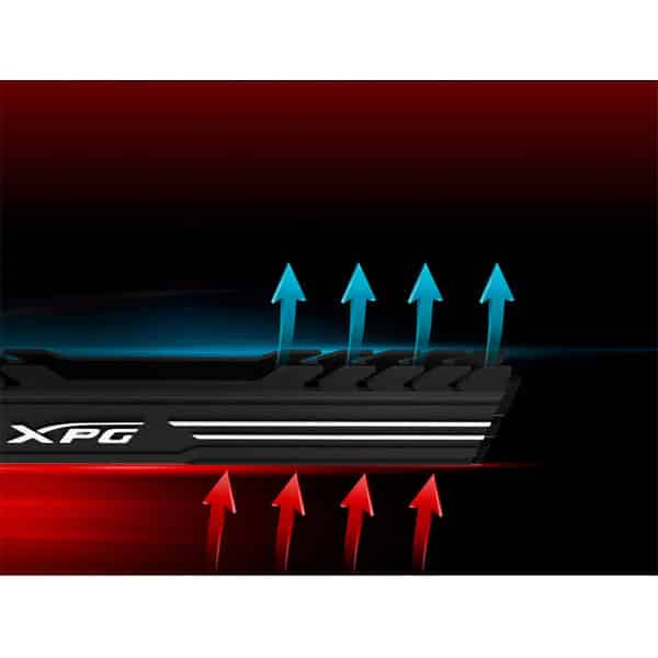 رم DDR4 دو کاناله 2666 مگاهرتز مدل XPG GAMMIX D10 ای دیتا
