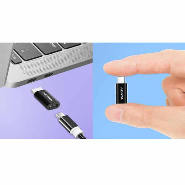 مبدل USB-C به Micro USB 2.0 ای دیتا