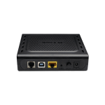 این مودم ADSL با بکارگیری درگاه یکپارجه پر سرعت +ADSL2 به اینترنت متصل می شود