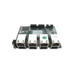 ماژول 4 پورت PRI از کارت D-link DVX-8010 دی-لینک پشتیبانی می کند.