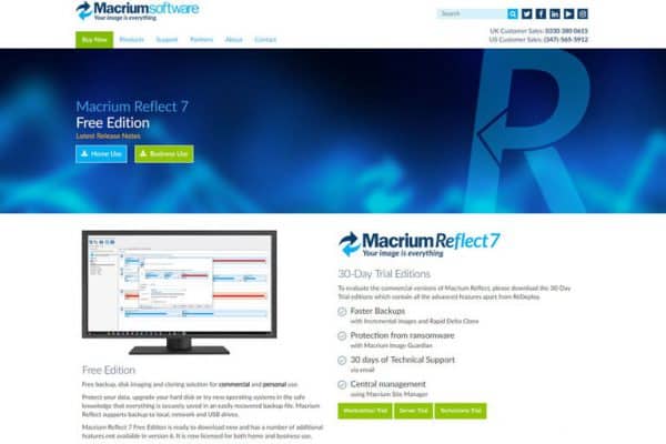 دانلود نرم‌افزار MACRIUM REFLECT 7