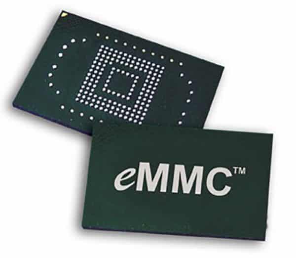 مقایسۀ SSD و eMMC