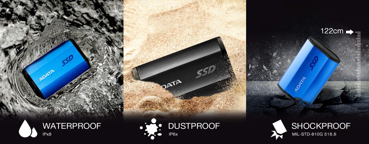 SE800 مقاوم SSD اکسترنال SE800