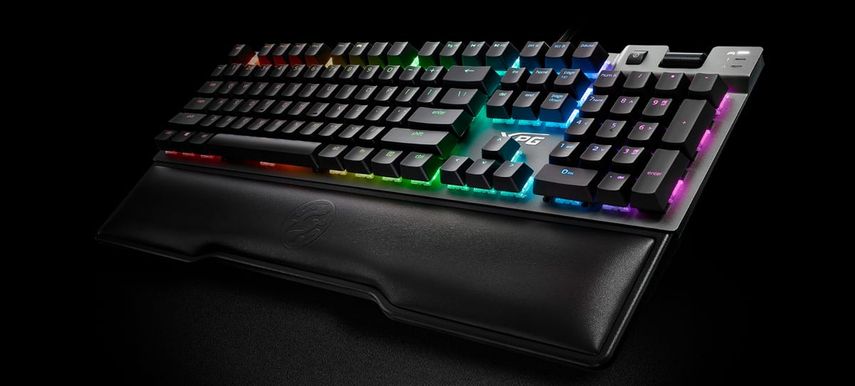 نورپزدازی RGB کیبورد XPG Summoner کیبورد گیمینگ XPG Summoner
