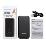 پاوربانک ای دیتا مدل  T10000 ظرفیت 10000 میلی آمپر - تصویر 5
