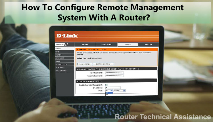 کانفیگ و راه اندازی remote router management