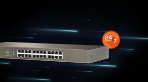 آپ تایم ۷*۲۴ سوییچ teg1024g تندا