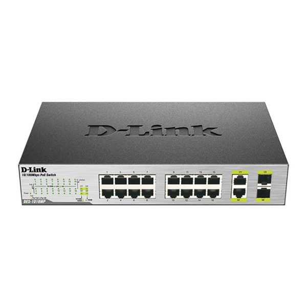 سوییچ ۱۶ پورت DES-1018MP دی-لینک