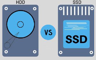 مقایسه هارد دیسک و SSD