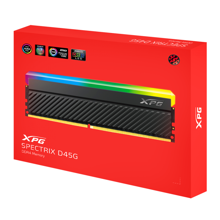 حافظه رم SPECTRIX D45G RGB ای‌دیتا با جعبه