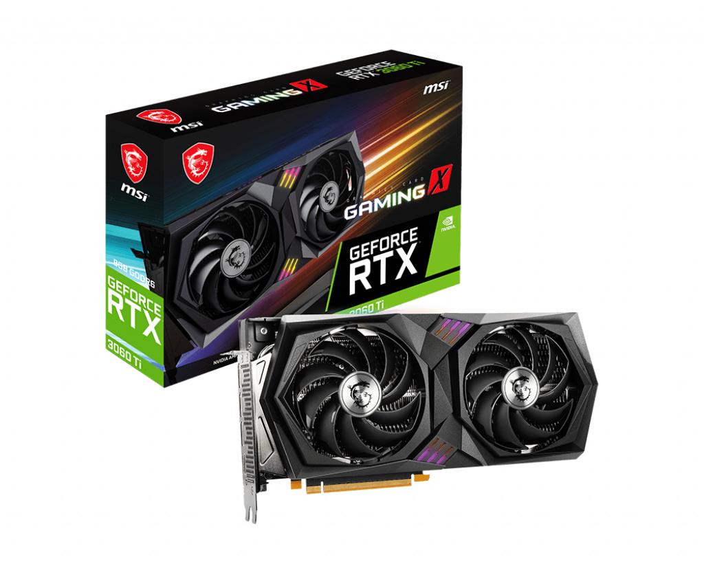 GeForce RTX™ 3060 Ti GAMING X 8G LHR همراه بسته بندی