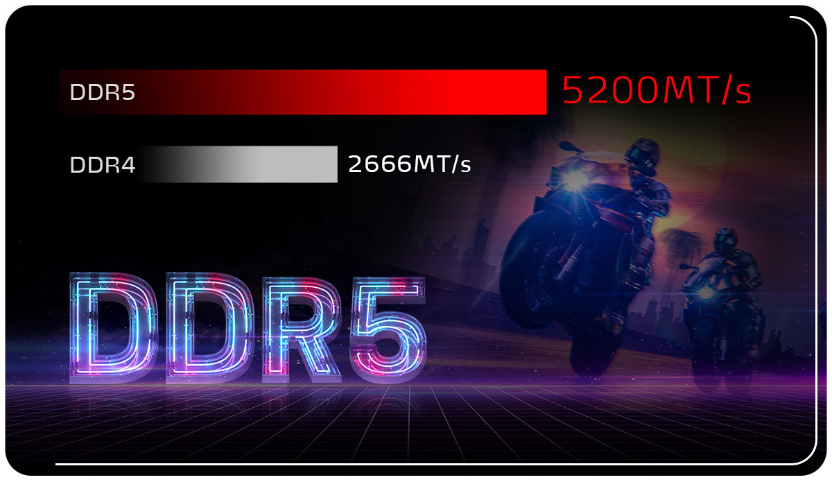 تفاوت های DDR5
