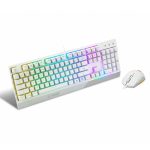 کیبورد گیمینگ سفید VIGOR GK30 و ماوس گیمینگ سفید CLUTCH GM11 - تصویر 3