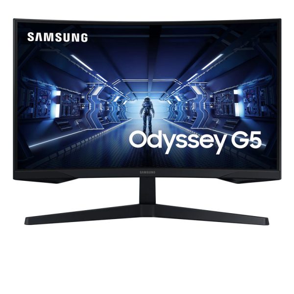 سامسونگ LC27G55TQWMXUE؛ مانیتور گیمینگ 27 اینچ Odyssey G5 با انحنای 1000R