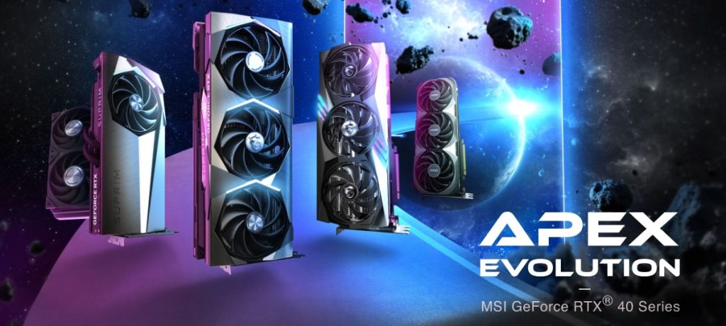 کارت‌های گرافیک MSI سری RTX 4000
