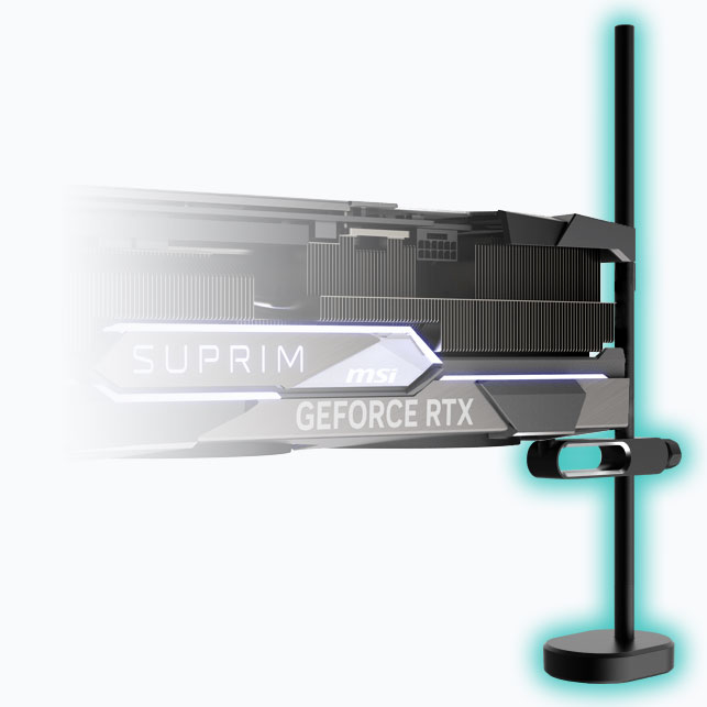 استند نگهدارنده MSI GeForce RTX 4090 SUPRIM X 24G