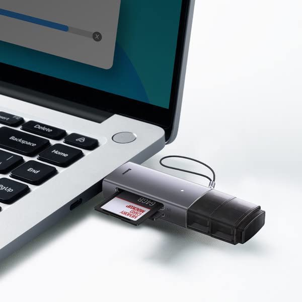 Baseus Lite Series USB-A + Type-C to TF Memory Card Reader