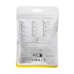 کابل USB-C به Lightning بیسوس سری Pudding رنگ سفید