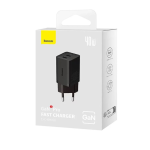 بسته بندی شارژر اصلی بیسوس GaN5 40W دارای 2 پورت USB-C عکس ۵