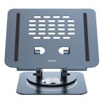 Baseus UltraStable Pro Series 360° Rotatable and Foldable Laptop Stand Metal – Space Grey