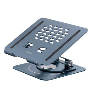 Baseus UltraStable Pro Series 360° Rotatable and Foldable Laptop Stand Metal – Space Grey