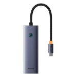 USB Hub 4in1 Hub Baseus UltraJoy USB-C do USB 3.0 (space grey)