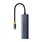 USB Hub 4in1 Hub Baseus UltraJoy USB-C do USB 3.0 (space grey)