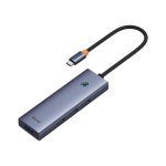 USB Hub 4in1 Hub Baseus UltraJoy USB-C do USB 3.0 (space grey)