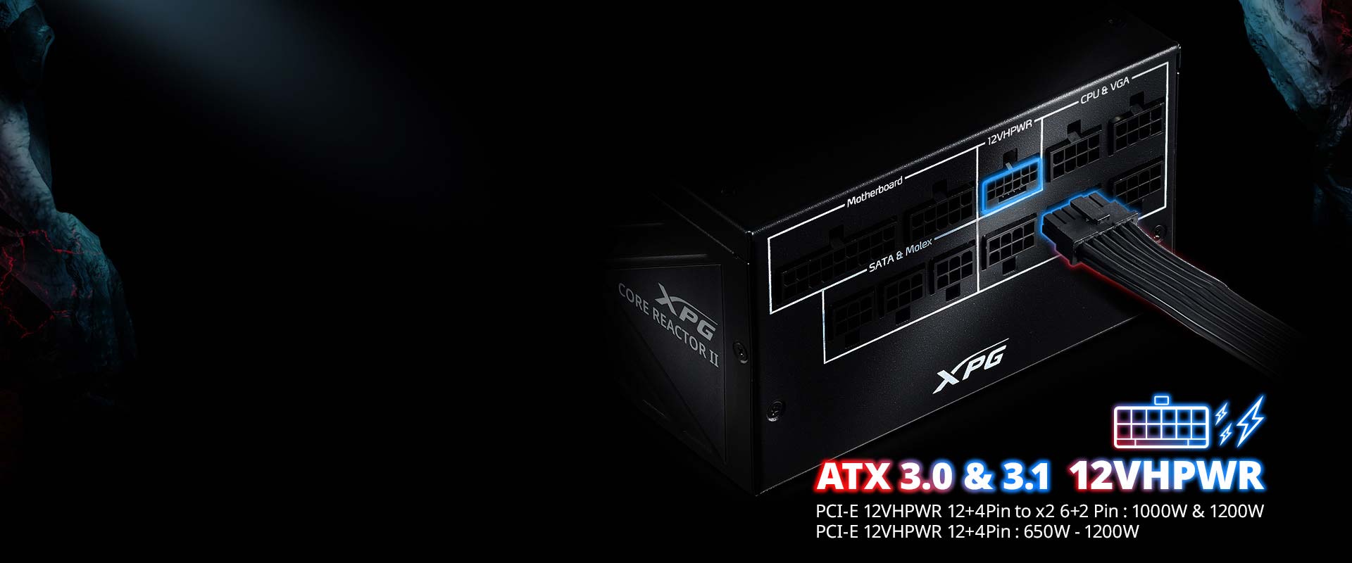 منبع تغذیه XPG مدل CORE REACTOR II 1000-1