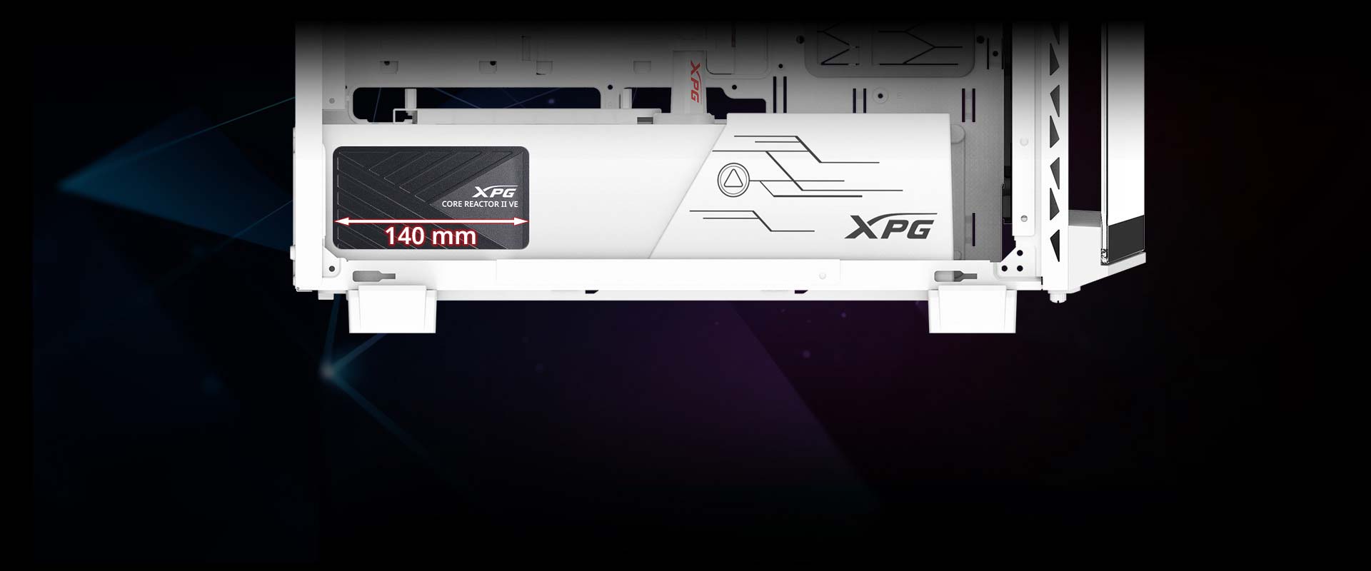 منبع تغذیه XPG مدل COREREACTOR II VE 750-9