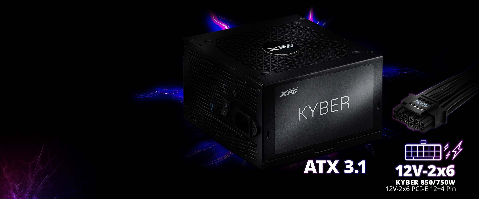 منبع تغذیه XPG مدل KYBER 650-2