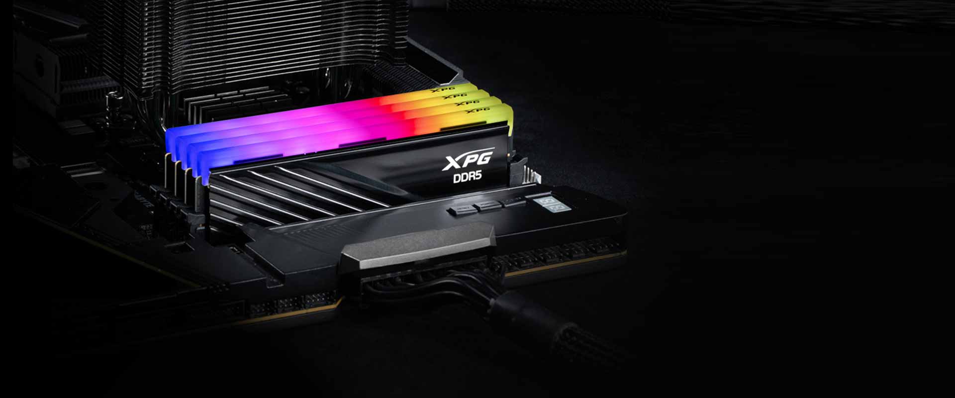 ماژول رم XPG مدل LANCER BLADE RGB BLACK 16G-7