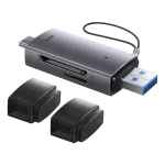کارت خوان بیسوس مدلLite Series USB-A to SD/TF - تصویر 3