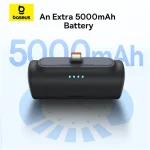 پاوربانک بیسوس مدل Compact Type-C 20W ظرفیت 5000 میلی آمپر - تصویر 6
